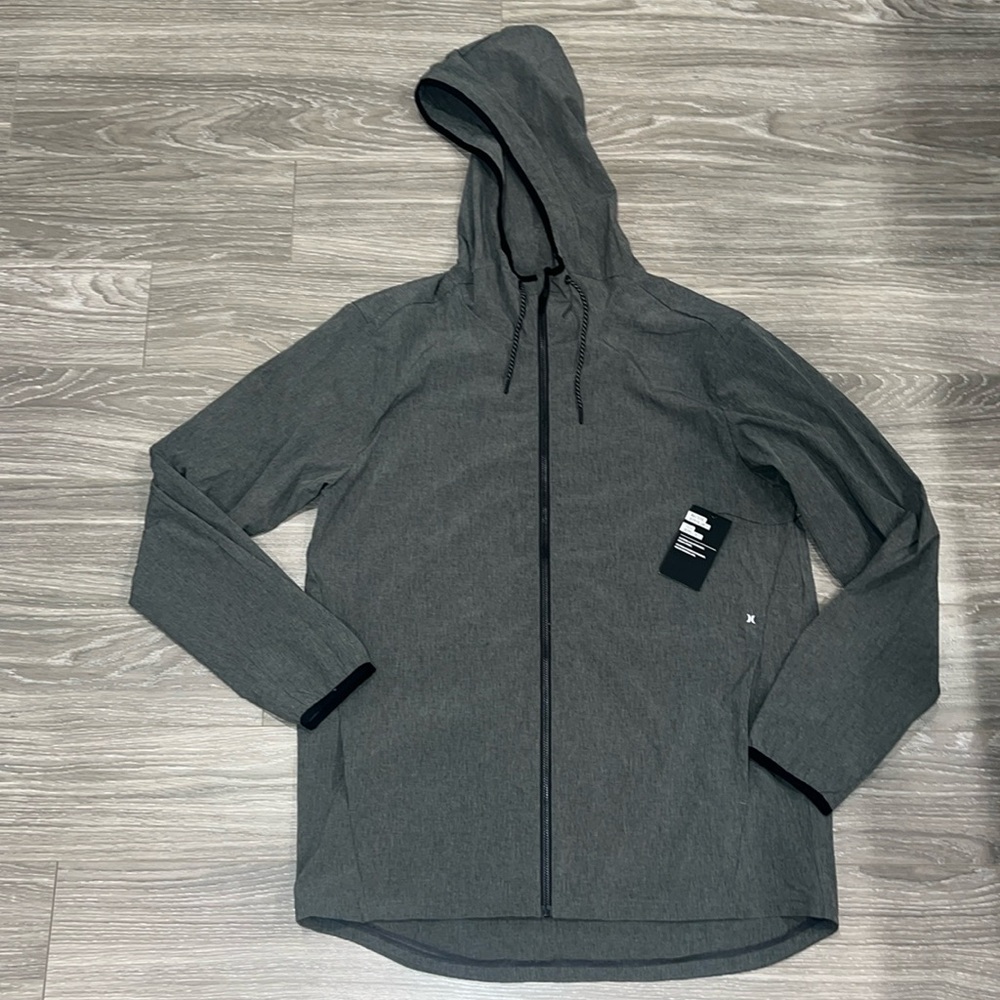 Hurley Protect Stretch 2.0 windbreaker jacket. Size XL. NWT